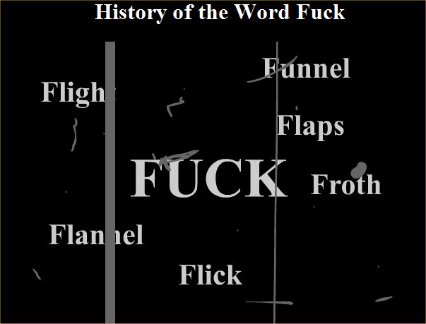 Fuck Word History 82